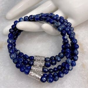 👀LOOK AT ME!  Lapis Lazuli Convertible Magnetic Necklace/Bracelet